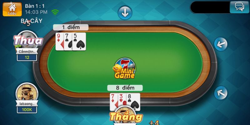 Những sự lựa chọn trong cách chơi cào bài 