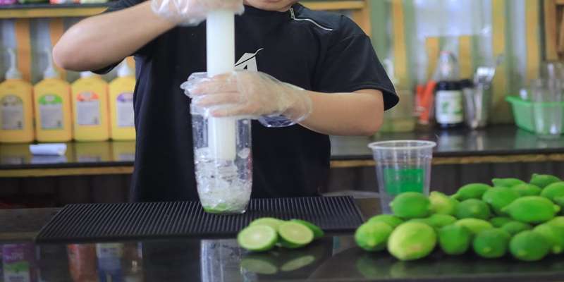 Trà chanh giã tay từ nền tảng mạng khổng lồ Tik Tok