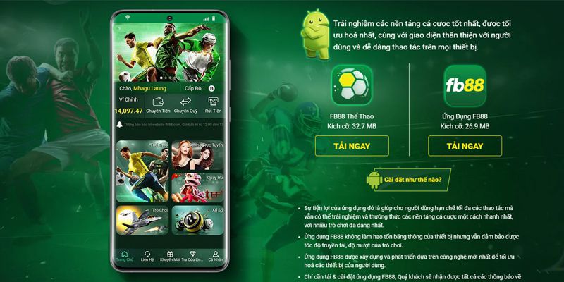 Hướng dẫn tải app FB88 trên smartphone IOS