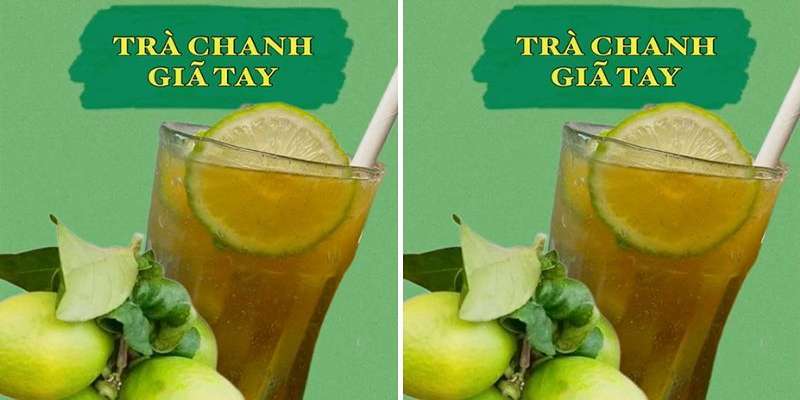 Sự đổi mới từ cách pha chế truyền thống của trà chanh giã tay