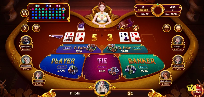 Các thế bài Baccarat alembert