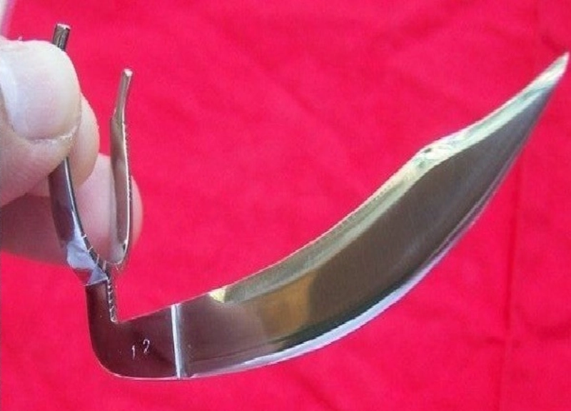 Cựa dao là loại cựa sắc bén có thể dễ dàng xé rách da đối thủ